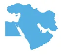 Middle East Map Icon
